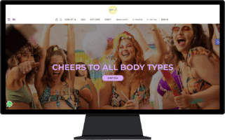 תמונה של אתר יאמי בתצוגת מחשב נייח