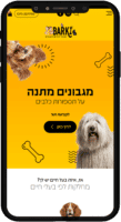 תמונה של אתר בארקי בתצוגת טלפון נייד