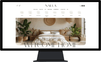 צילום מסך של אתר נלה